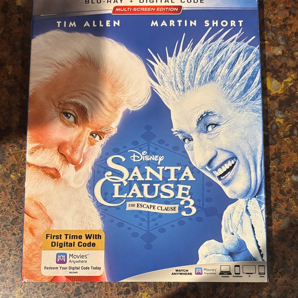 Disney Santa Clause 3 Blu-ray